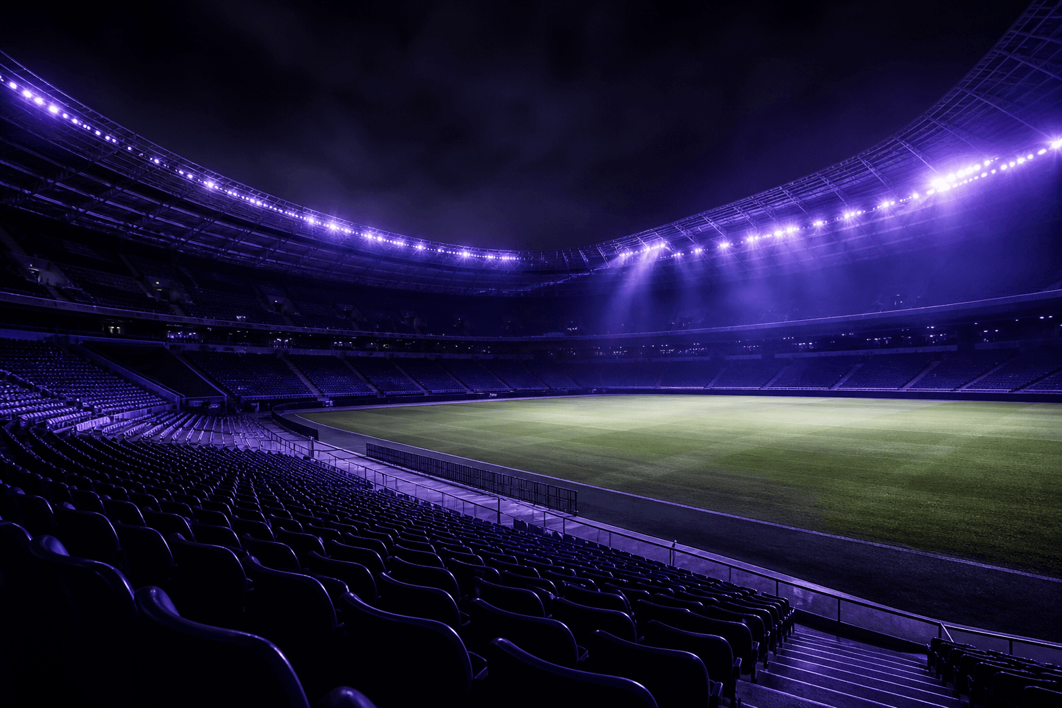 Stadium night illustrating NFL and NBA IPTV USA Sports streaming